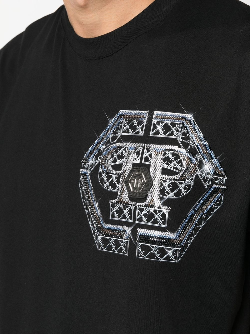 logo-print short-sleeve T-shirt 5
