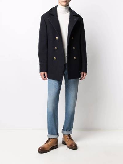 Brunello Cucinelli double-breasted coat outlook