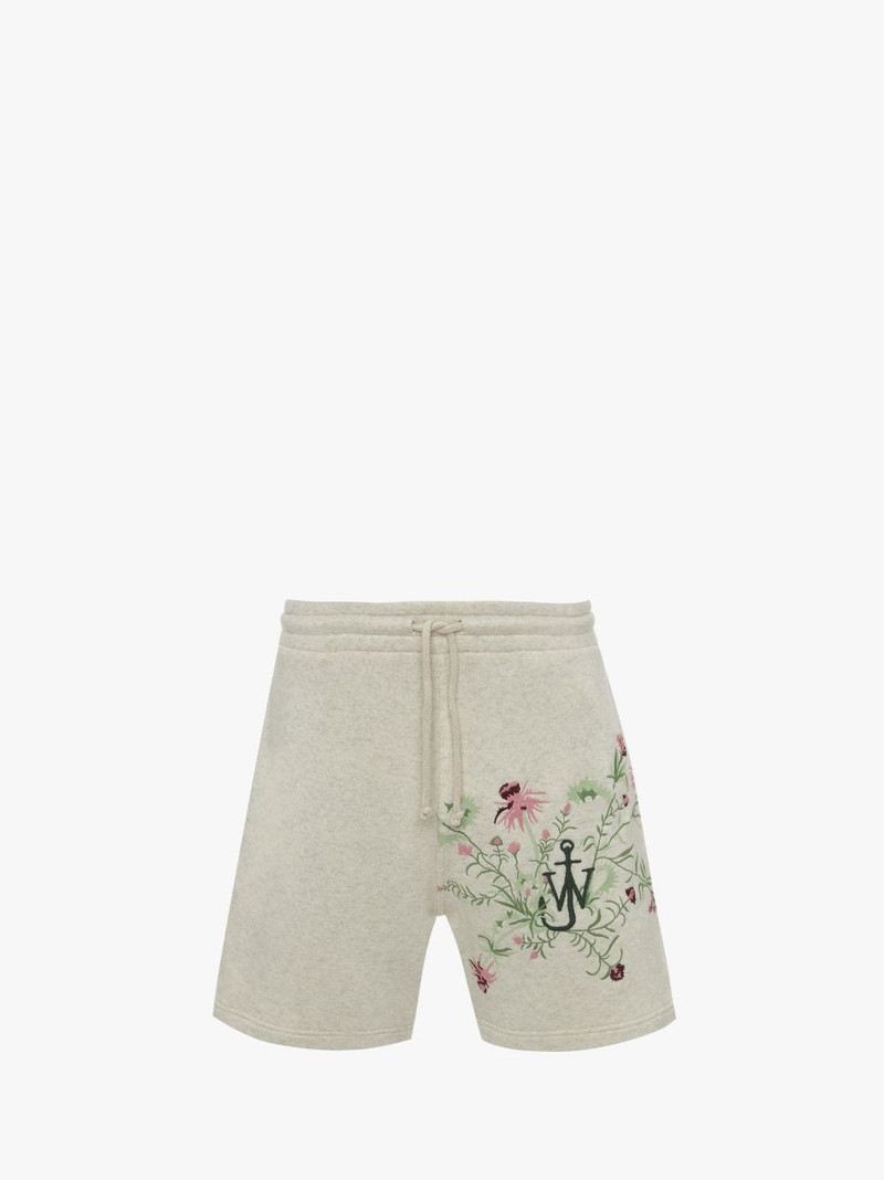 EMBROIDERED SHORTS - POL ANGLADA ARTWORK 1