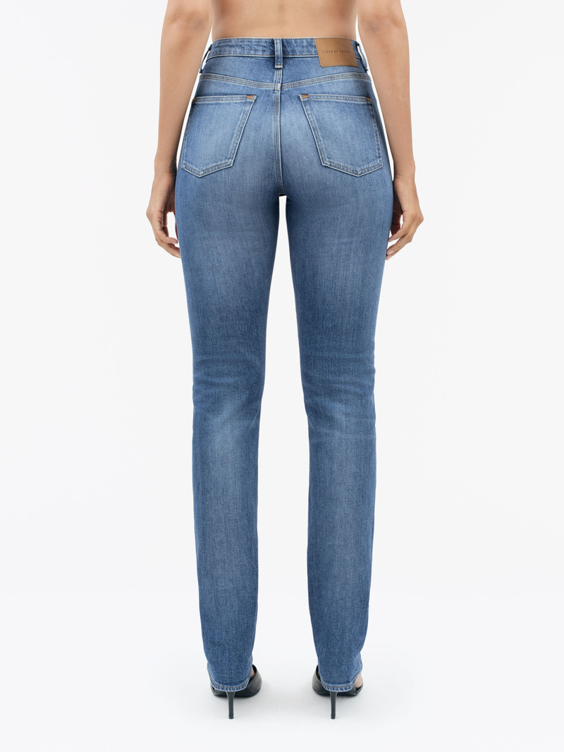 Maggie Slim Straight Jeans 4