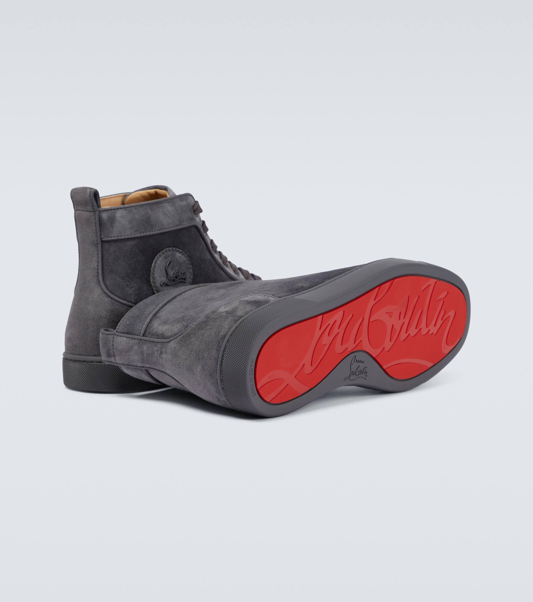 Louis suede high-top sneakers - 7