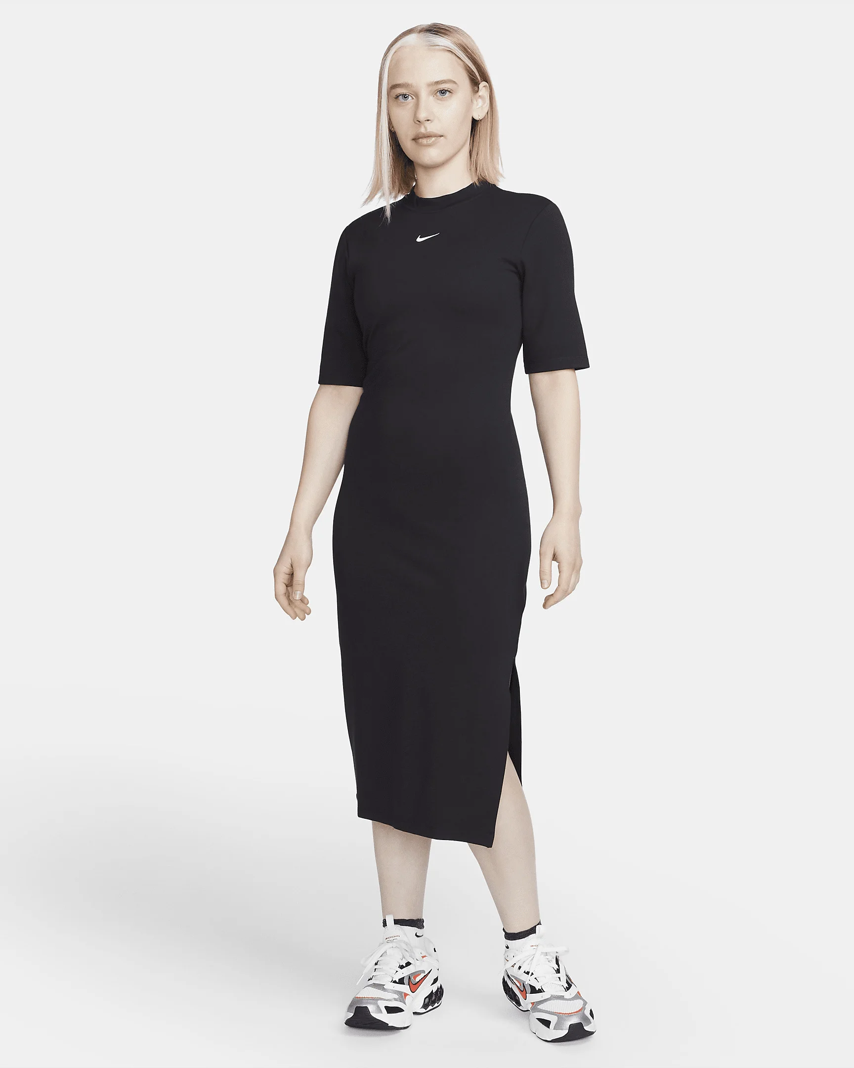 Women's Nike Sportswear Essential Tight Midi Dress - 1