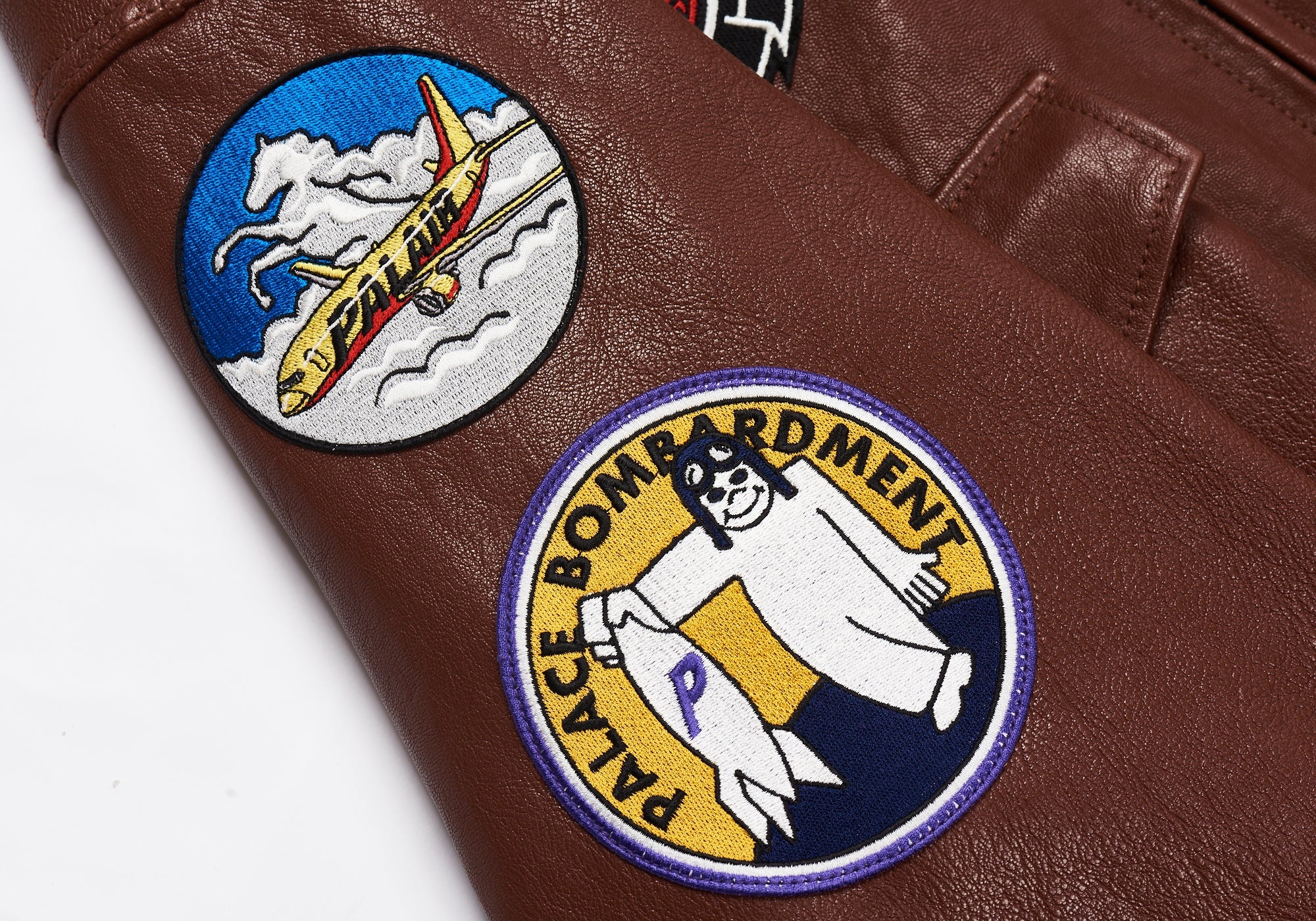LEATHER FLIGHT JACKET BROWN - 9