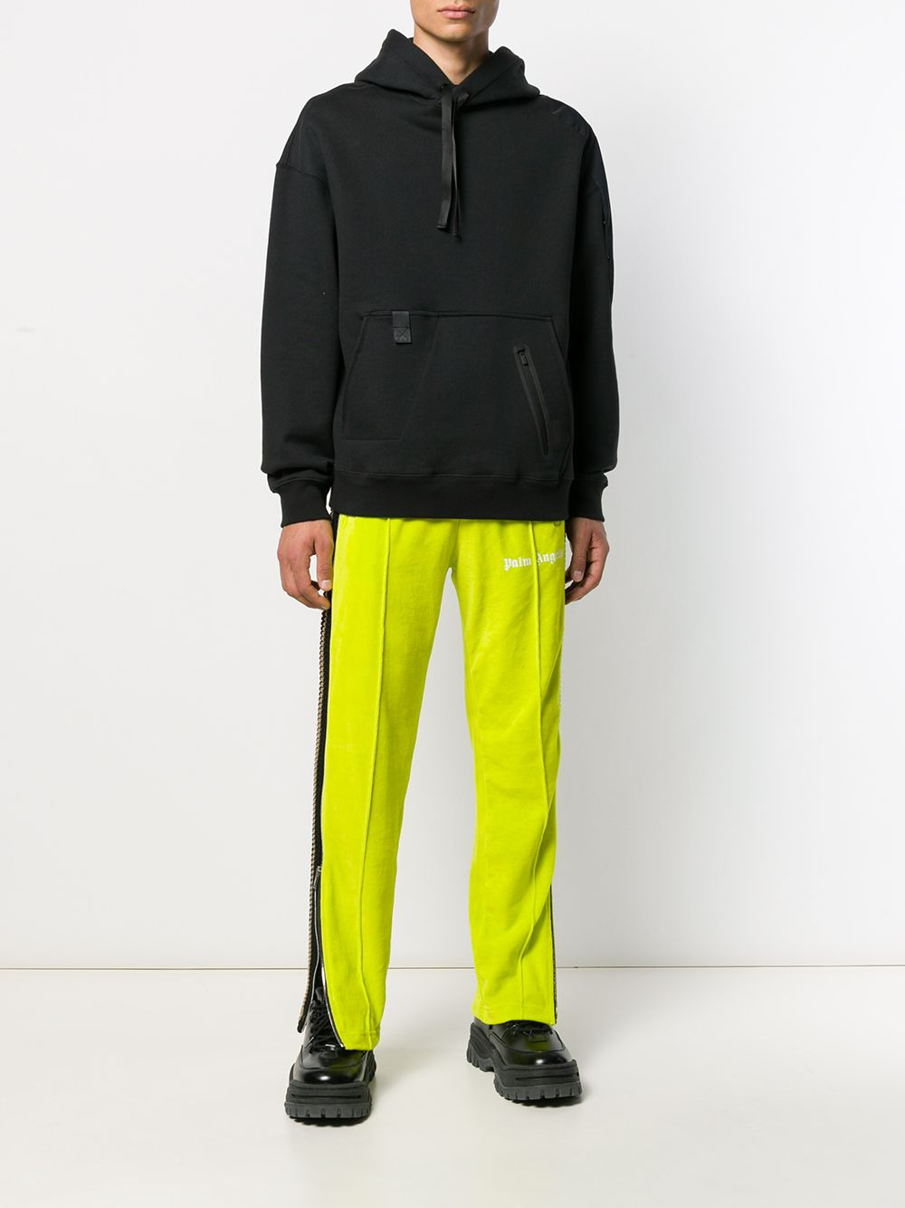 side stripe track pants - 2