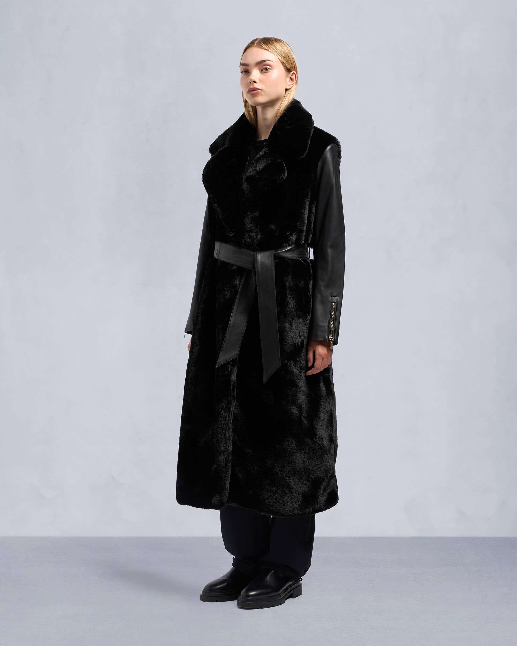 GOLD SERIES TOLINA BUNNY TRENCH COAT - 3
