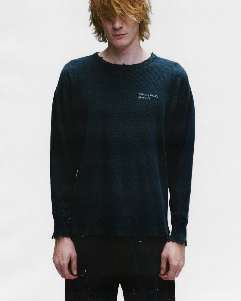 CLASSIC LOGO DISTRESSED THERMAL LS 3
