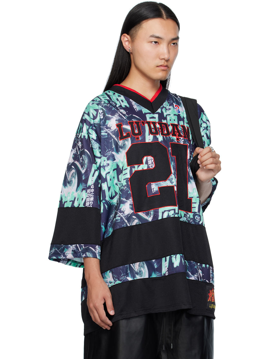 Multicolor Hockey L-D T-shirt - 2