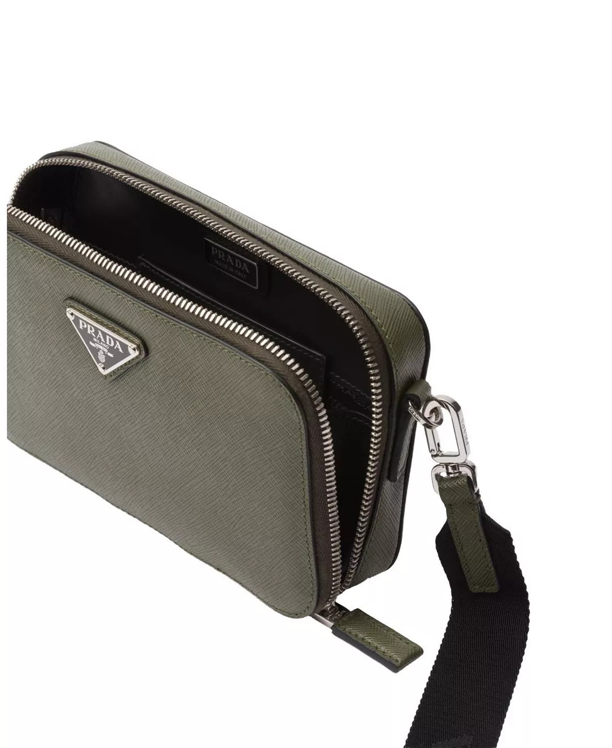 Brique Saffiano Leather Bag - 6