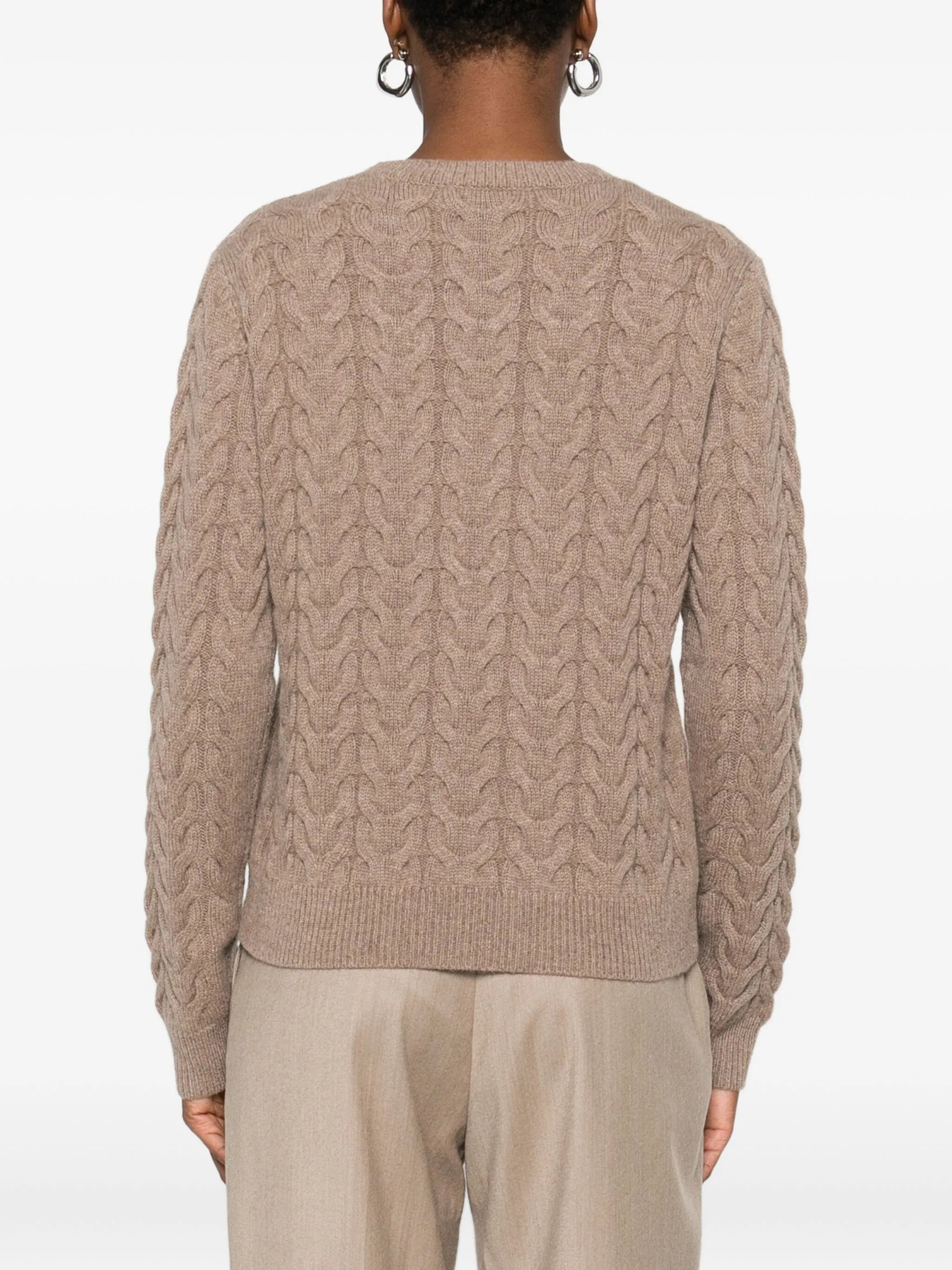 Max Mara Cable-knit Sweater - 3