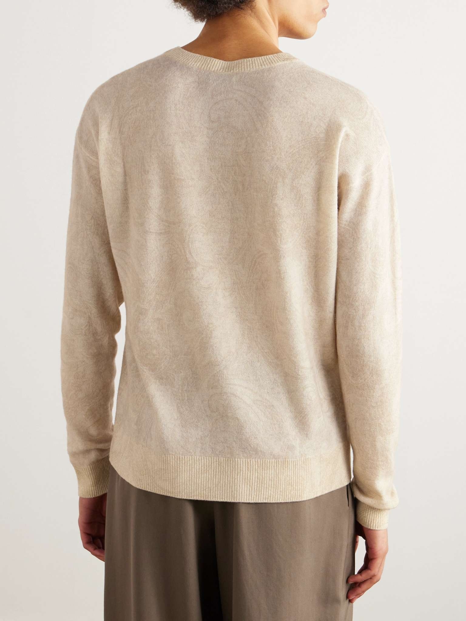 Intarsia Wool Sweater - 3
