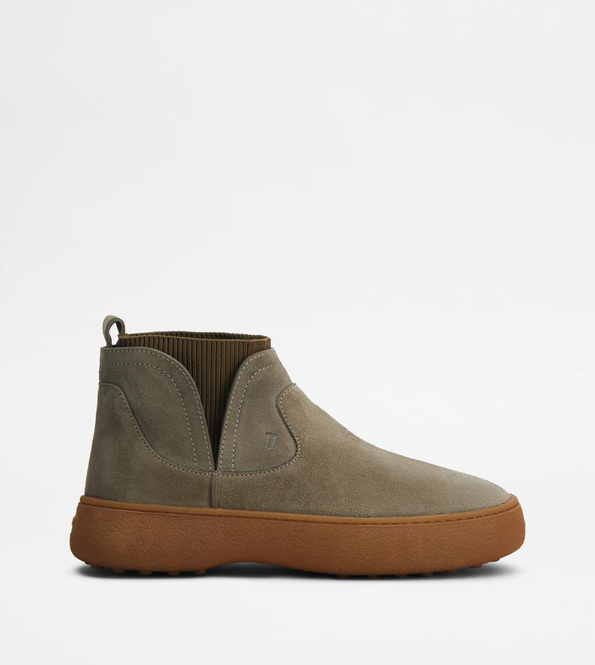 TOD'S W. G. DESERT BOOTS IN SUEDE - BEIGE - 1