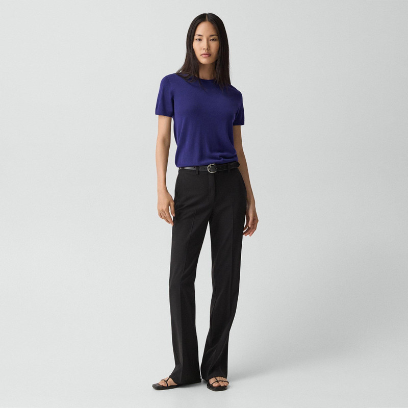 Theory Sweater Tee in Regal Wool outlook