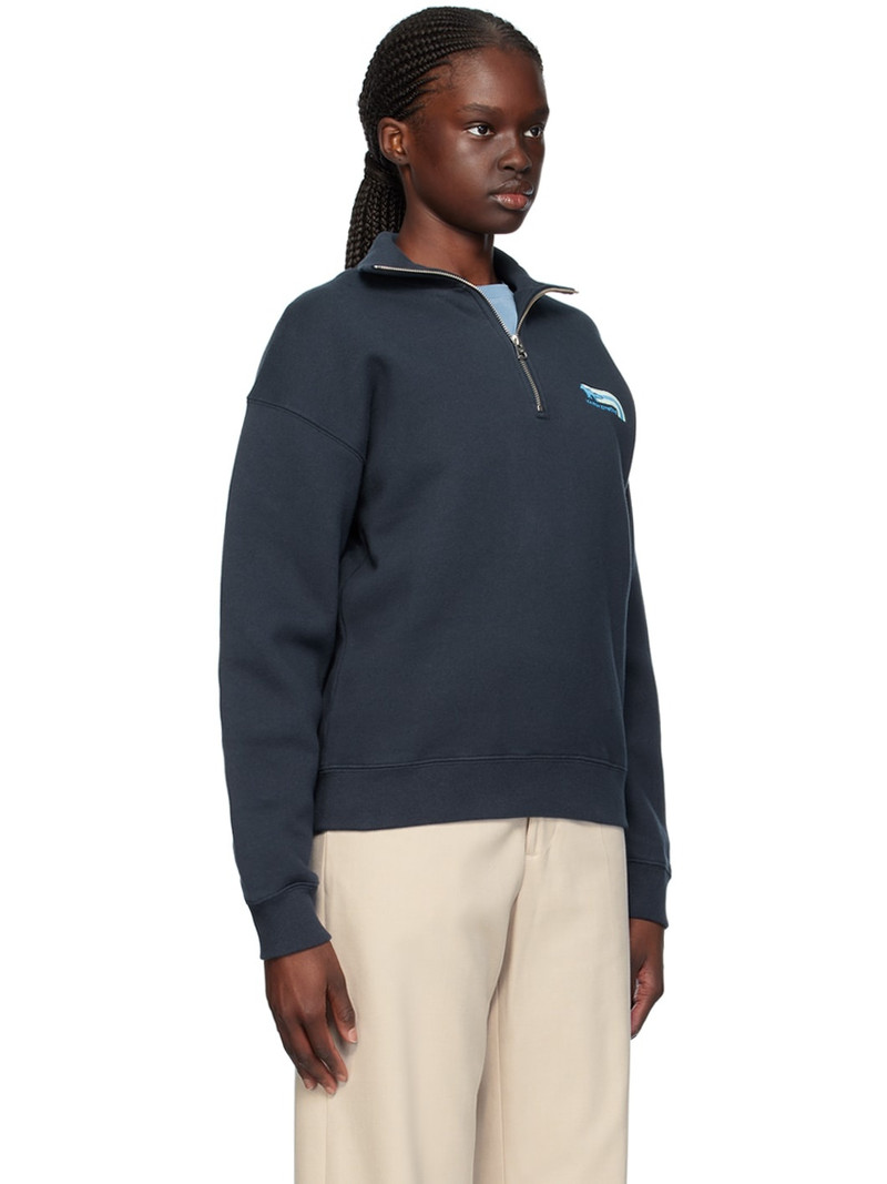 Navy Flash Fox Sweatshirt 2
