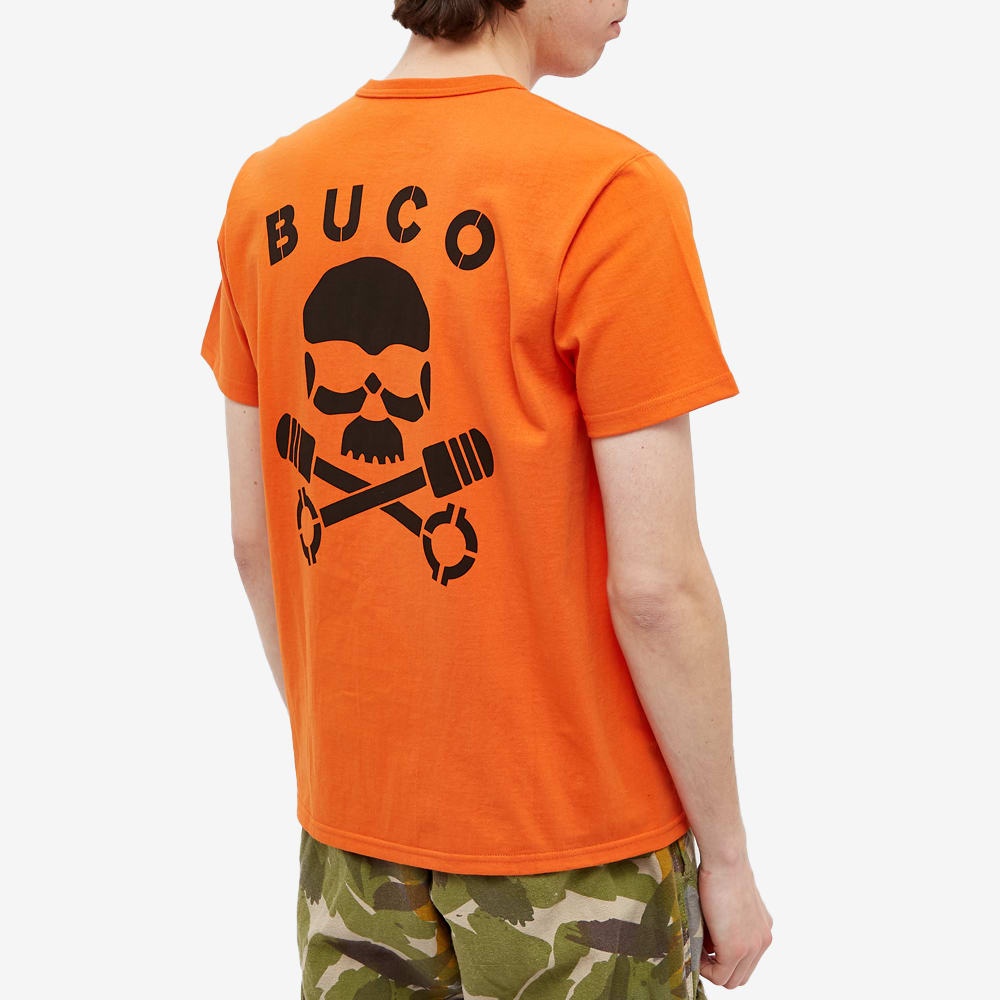 The Real McCoys Buco Skull Piston Tee - 4