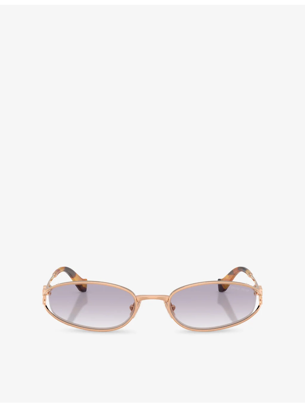 MU C51S Irregular-Frame Metal Sunglasses - 1