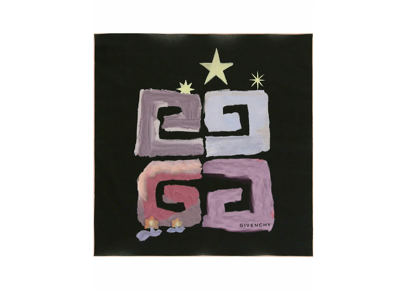 Givenchy 4G Logo Bandana Black - 3