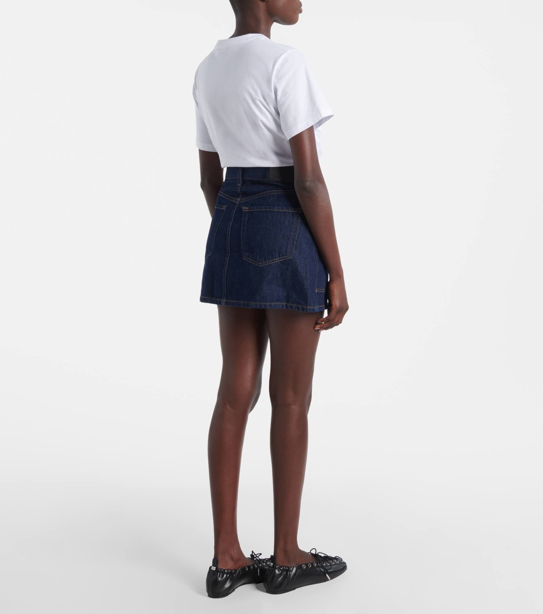 Denim miniskirt - 3