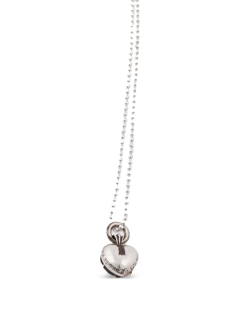 Chrome Hearts heart-pendant necklace outlook