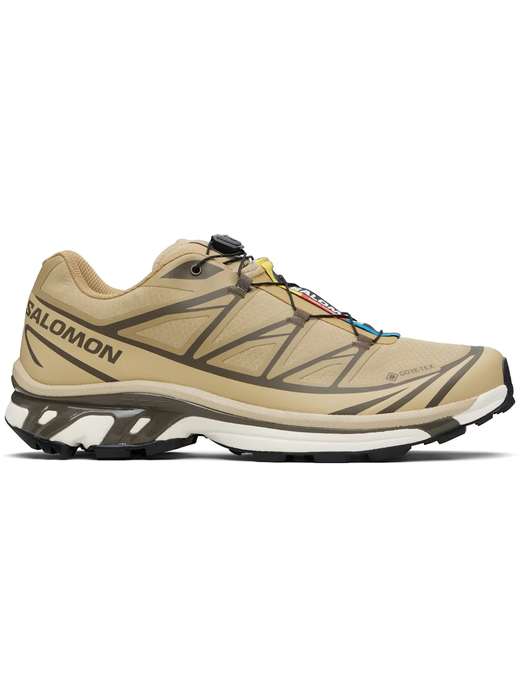 Tan XT-6 GORE-TEX Sneakers - 1