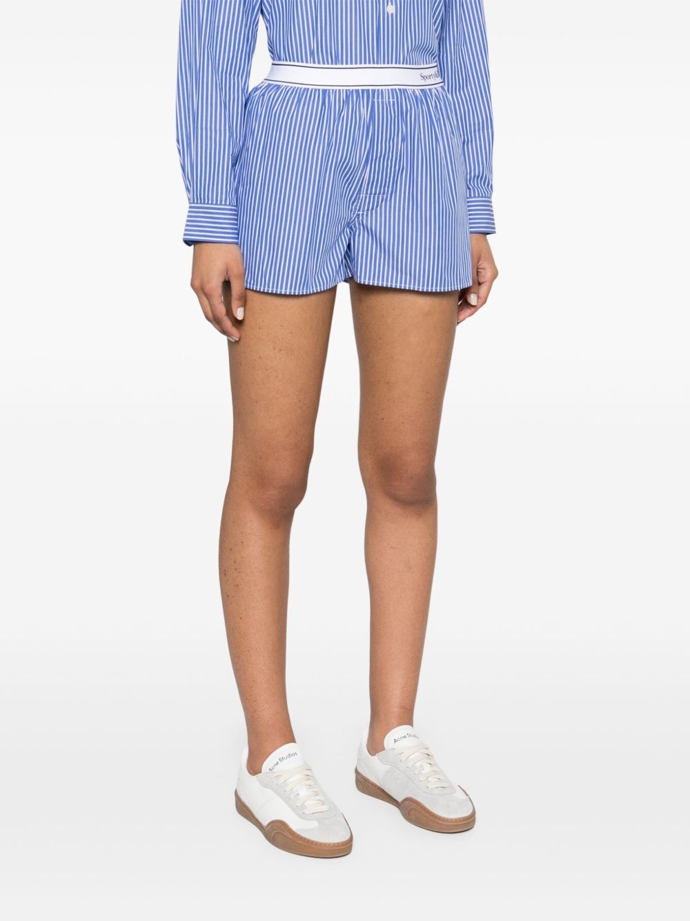 logo-waistband shorts - 3