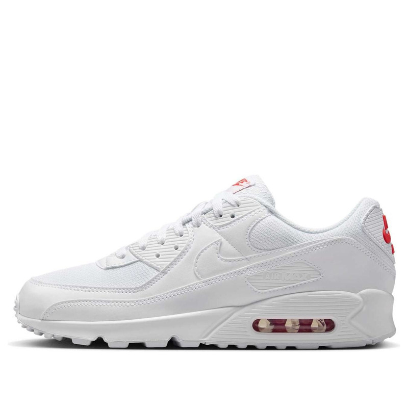 Nike Air Max 90 White Light Crimson - 1