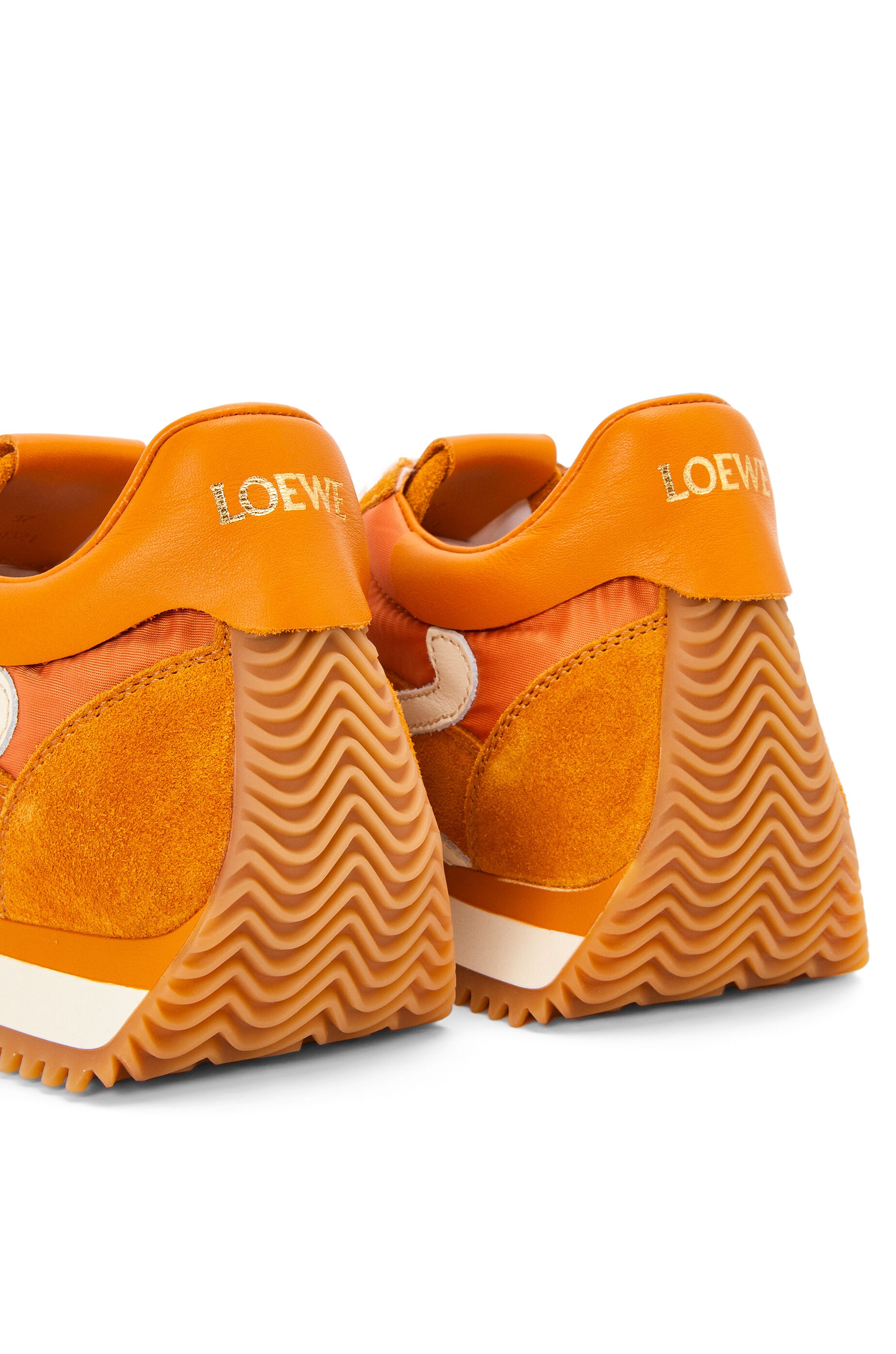 Flow runner in suede and nylon - 4