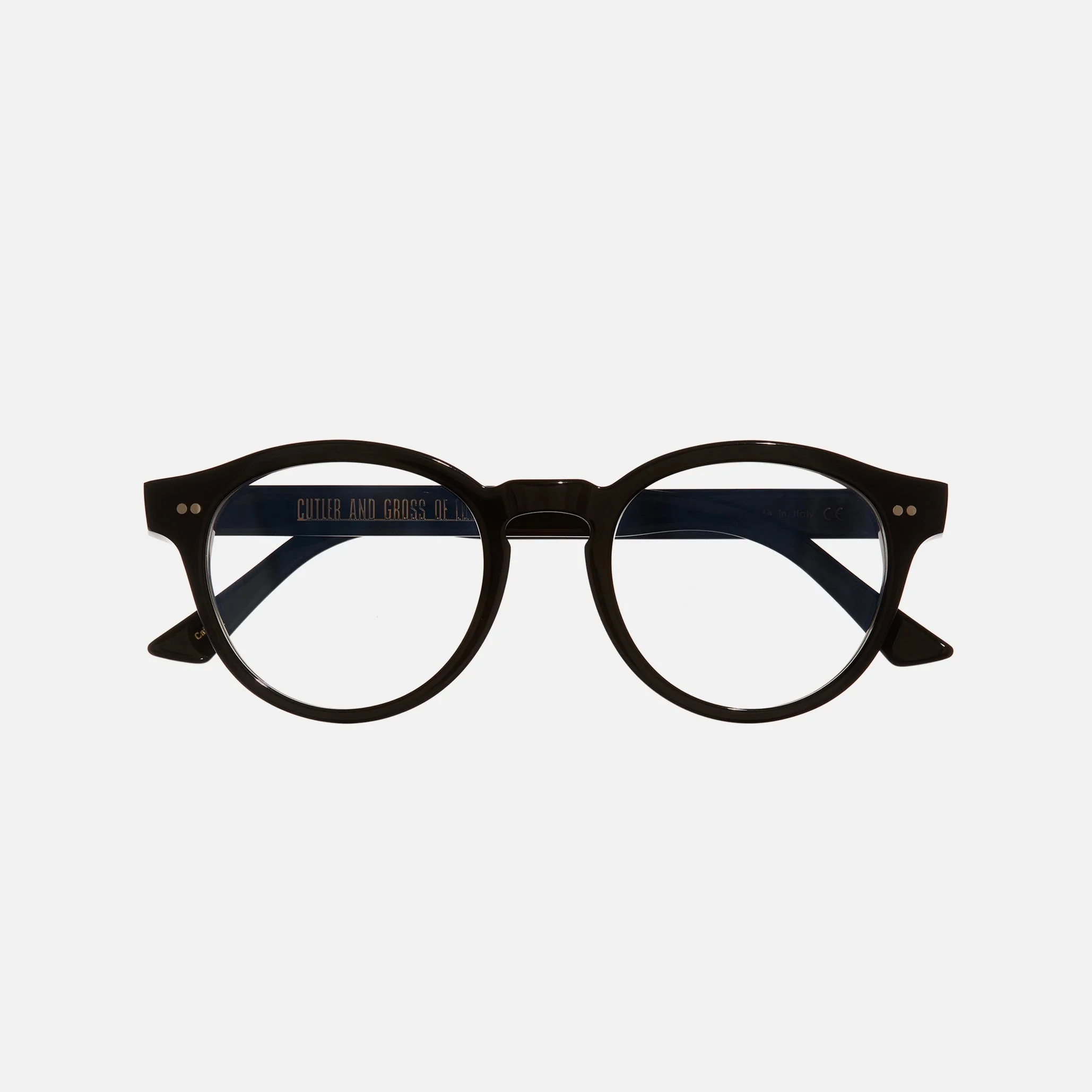 1378 BLUE LIGHT FILTER OPTICAL ROUND GLASSES - 1