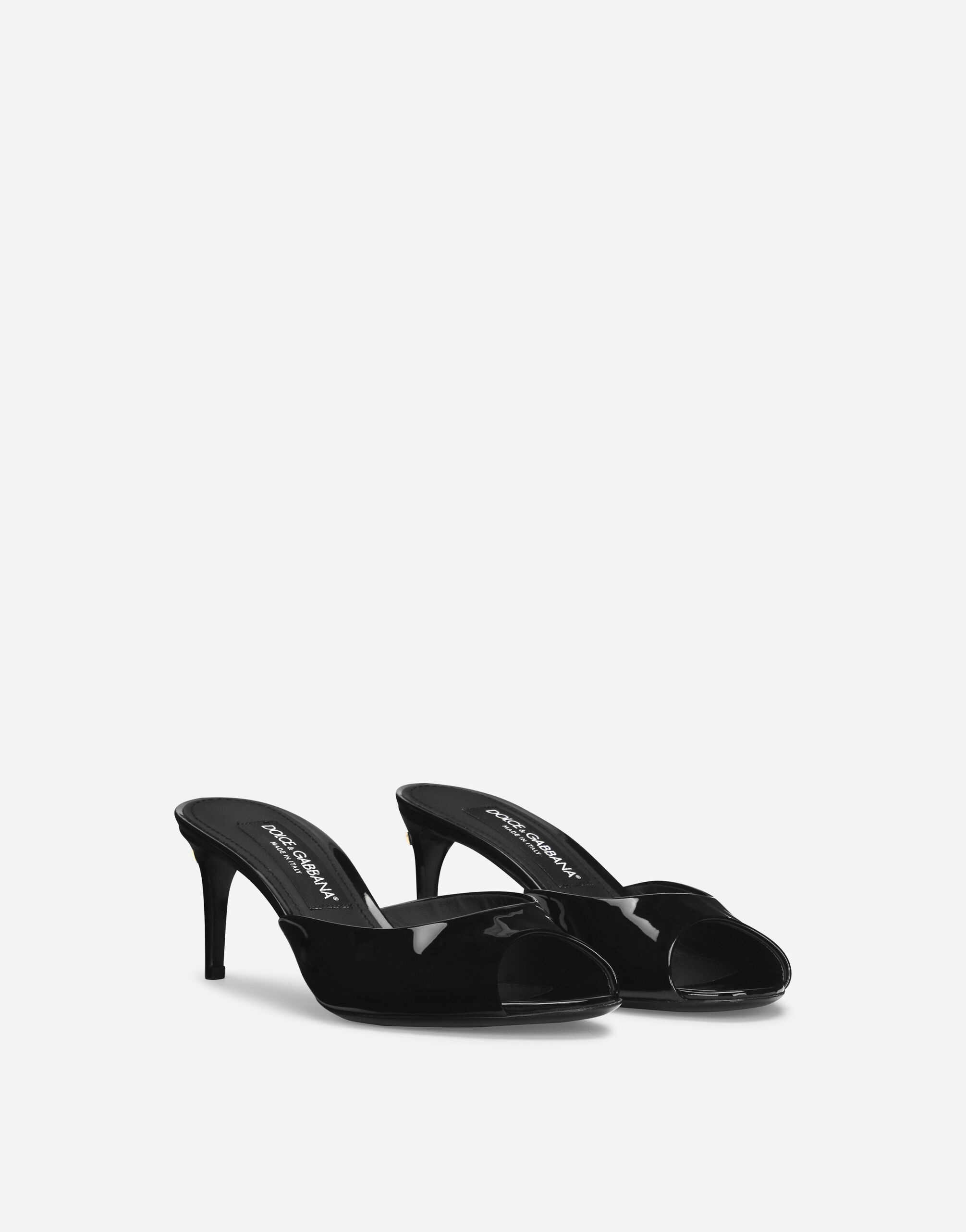 Patent leather mules - 2