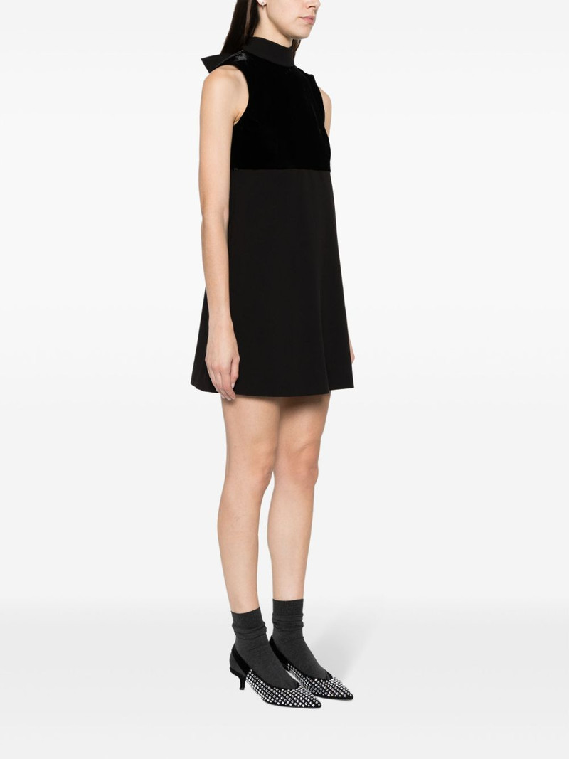 Quant bow-detail minidress 4