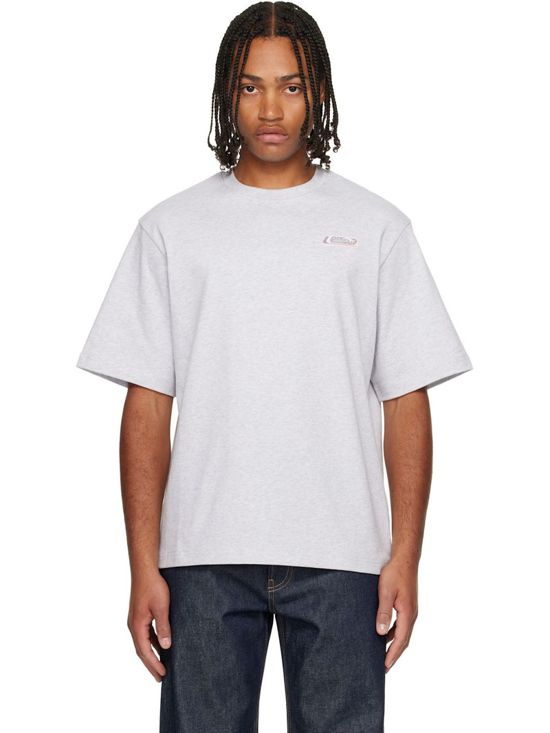 Gray 'Casablanca' Logo Patch T-shirt 1