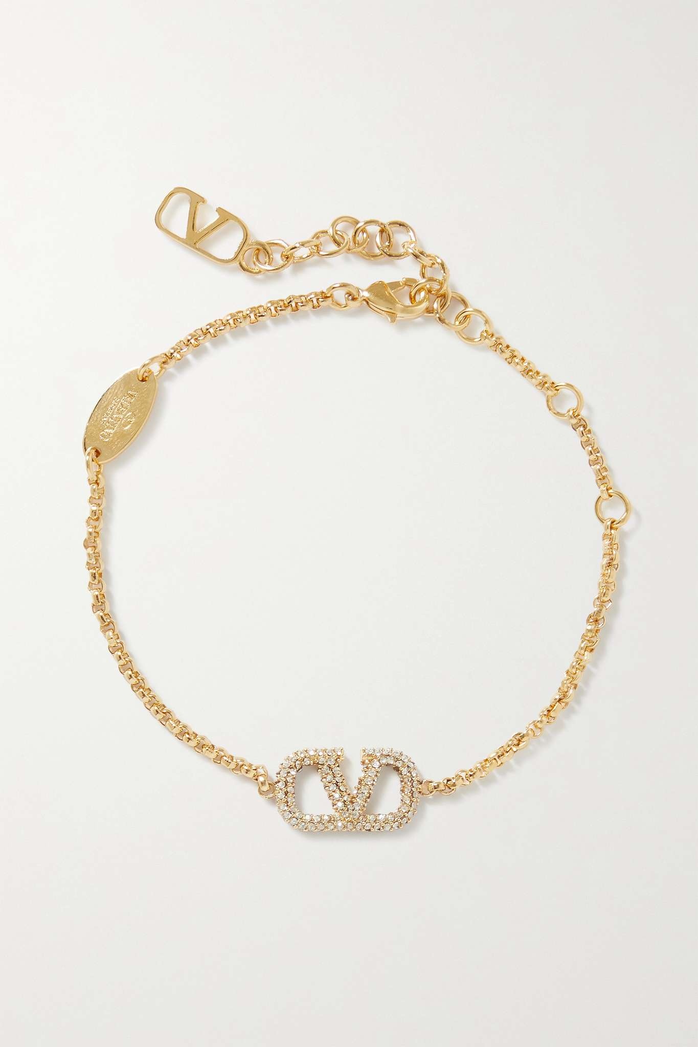 VLOGO gold-tone Swarovski crystal bracelet - 1