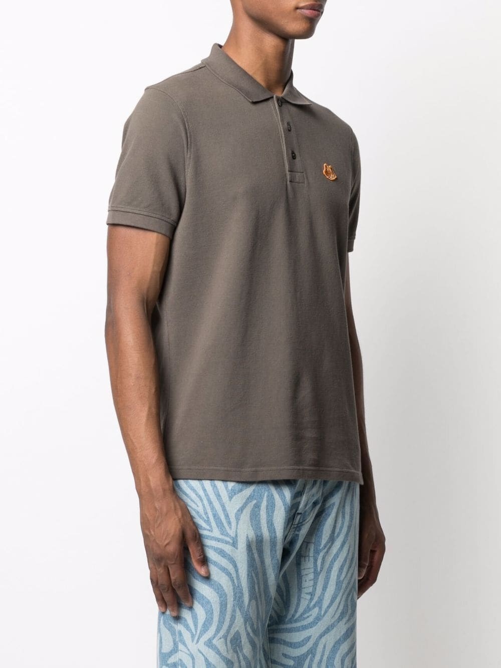 Tiger patch polo shirt - 3