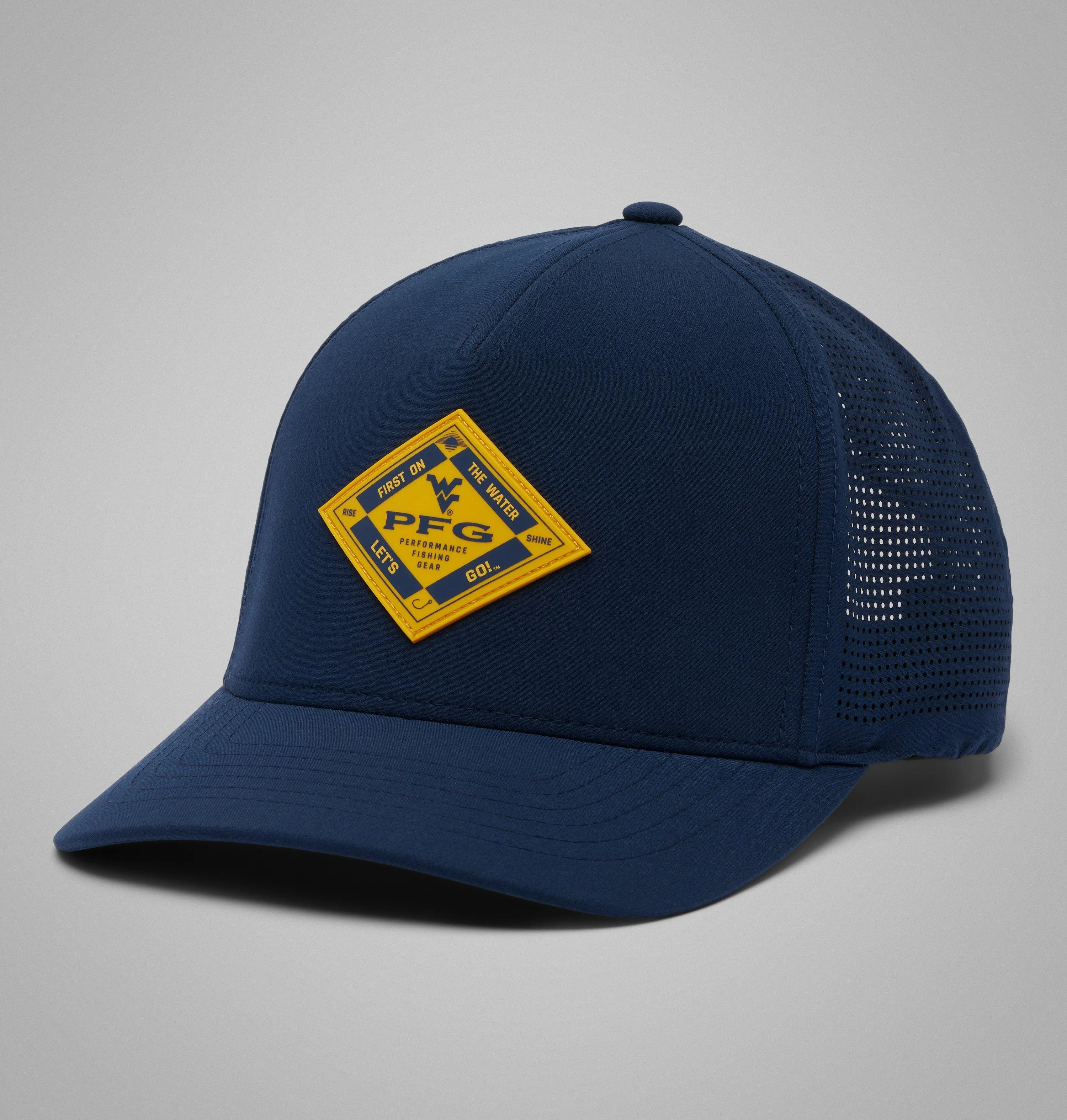 Collegiate PFG Elite 3D Stretch Snap Back - West Virginia - 1