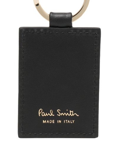 Paul Smith logo-detail leather keyring outlook