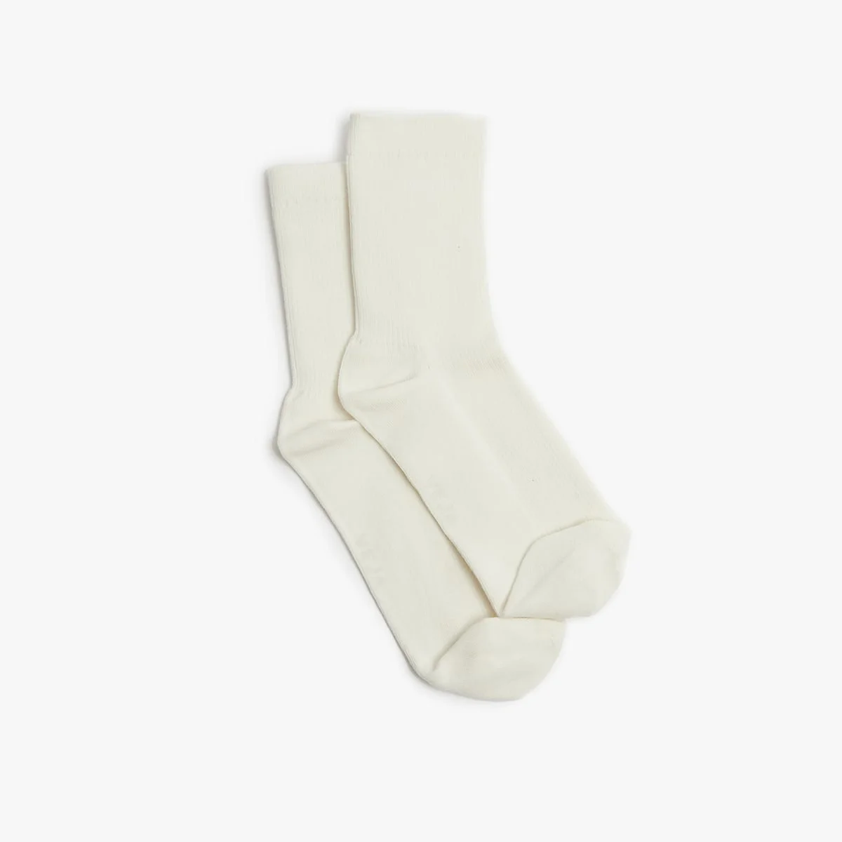 EVERYDAY SOCKS COTTON WHITE - 1