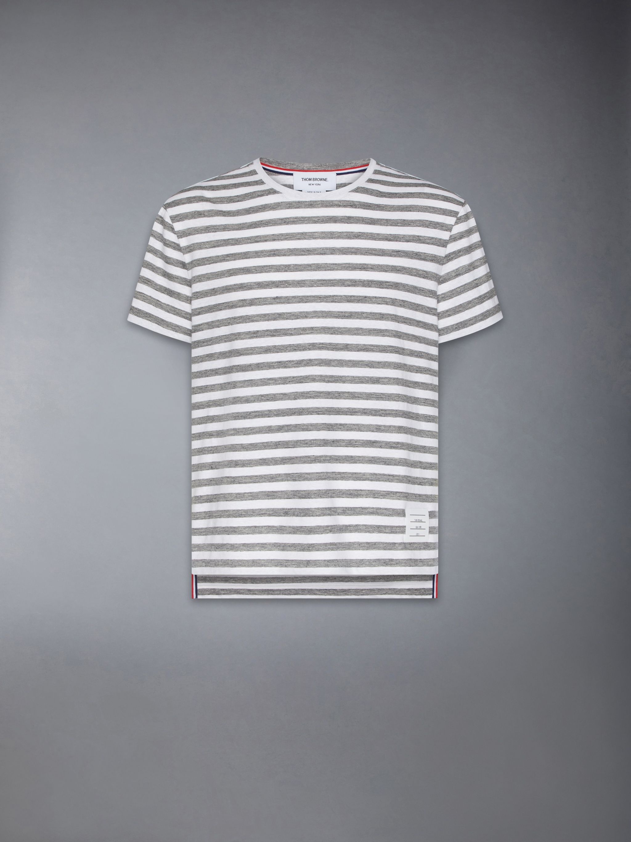 LINEN JERSEY RINGER TEE - 6