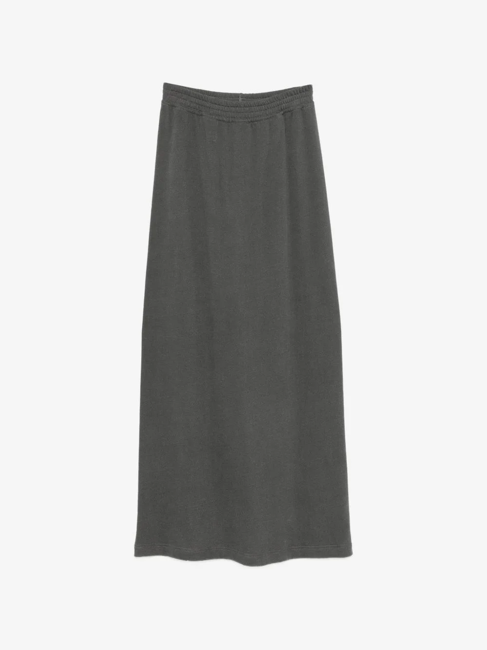 elasticated-waistband maxi skirt - 1