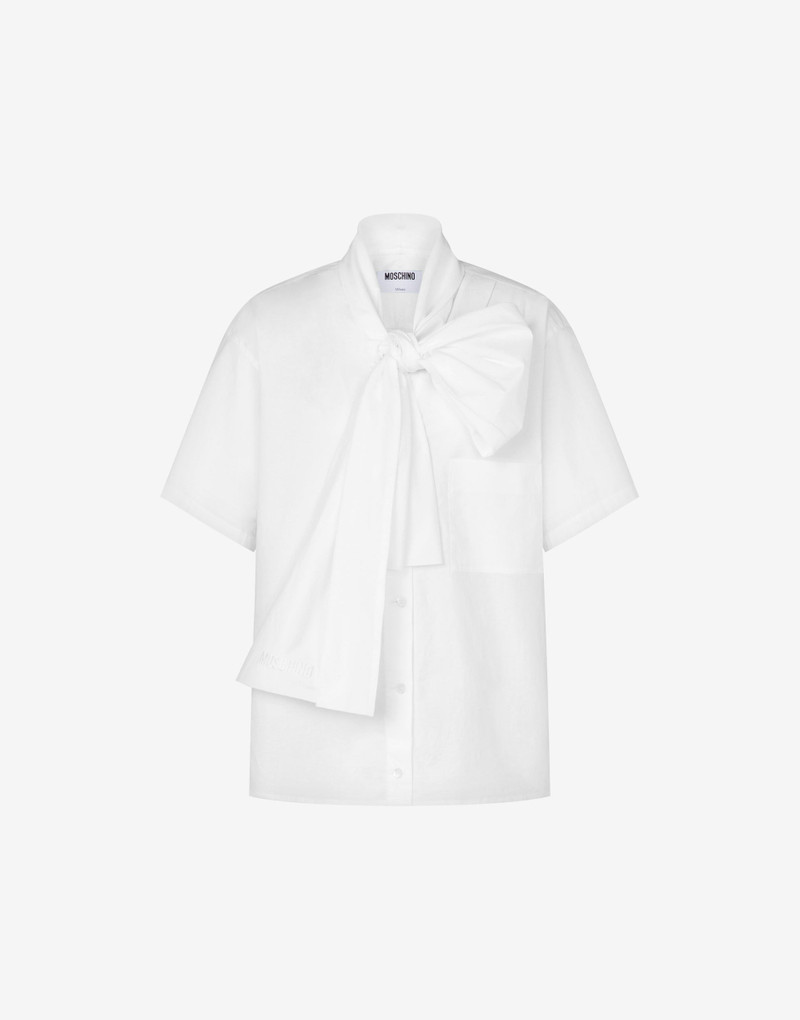 STRETCH COTTON POPLIN SHIRT 1
