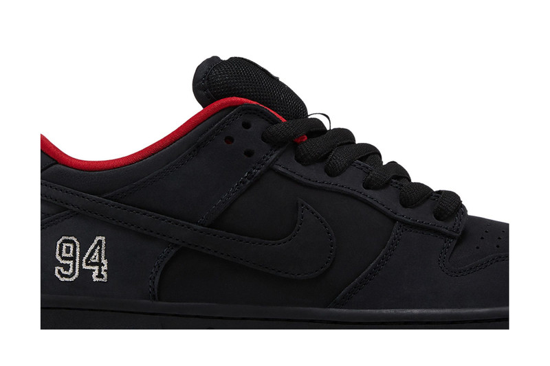 Nike Supreme x Nike Dunk Low SB 'Black' outlook