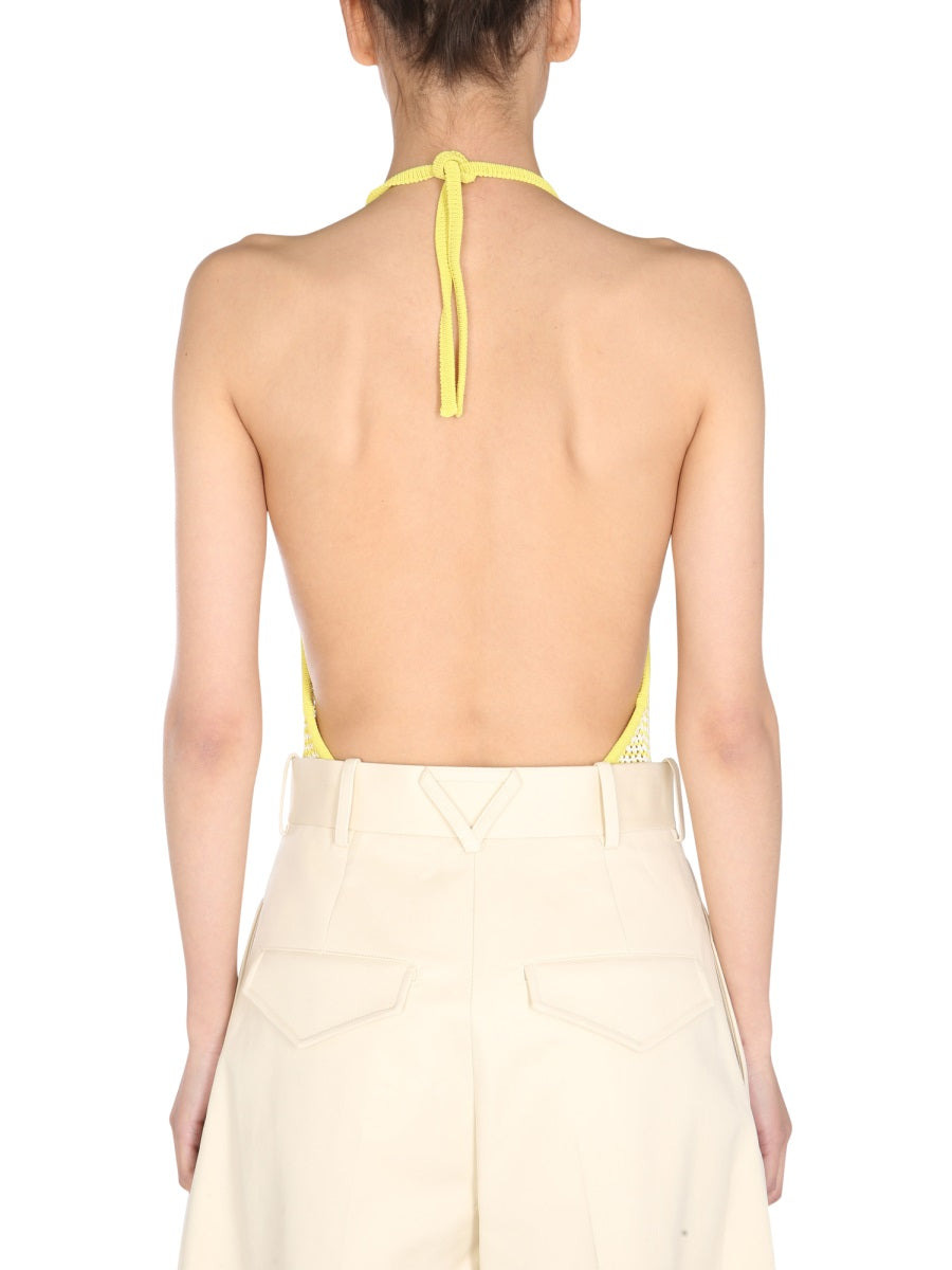 Bottega Veneta Women V-Neck Bodycon - 2