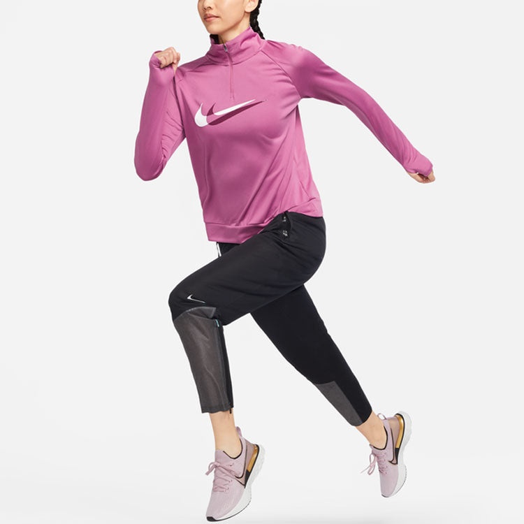 (WMNS) Nike Colorblock Lacing Waterproof Breathable Storage Simple Sports Pants/Trousers/Joggers DD6 - 4