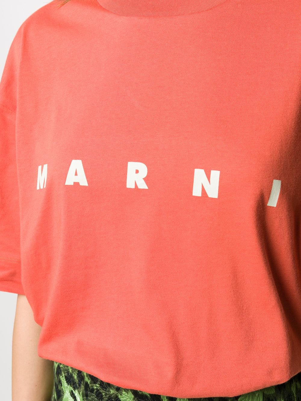 Marni print jersey T-shirt - 5