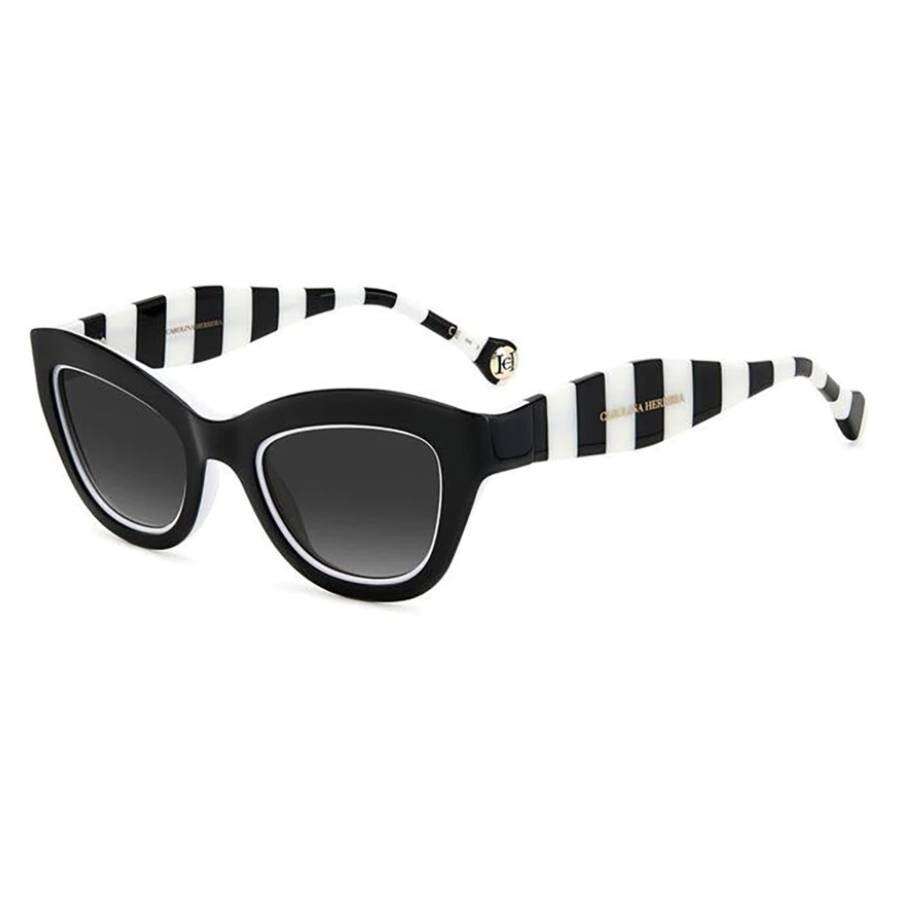 Carolina Herrera Grey Shaded Cat Eye Ladies Sunglasses HER 0086/S 080S/9O 51 - 2