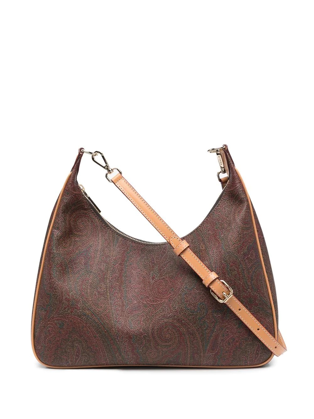 paisley top-handle tote - 1