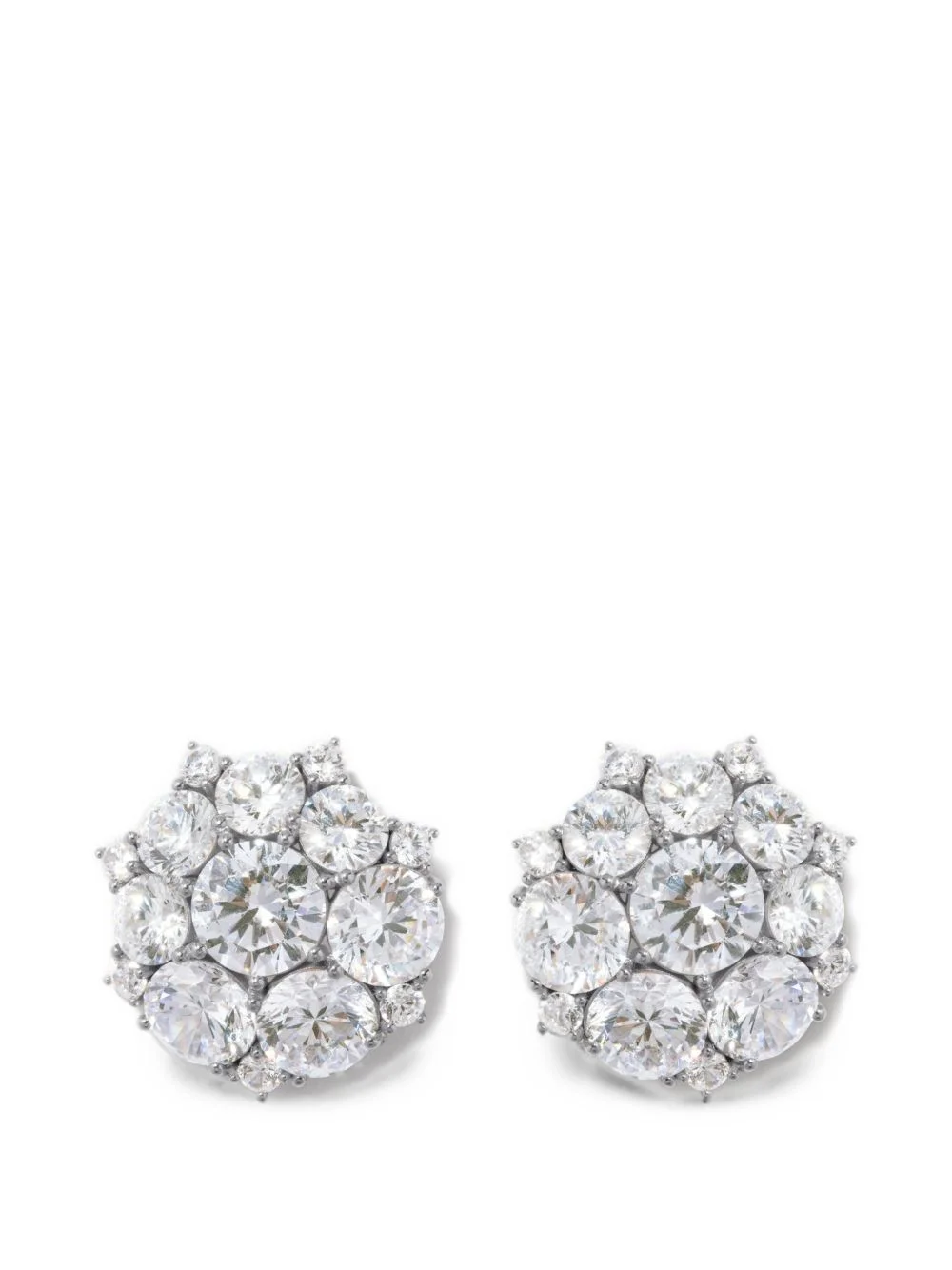 The Many-Headed Hydra cubic zirconia earrings - 1