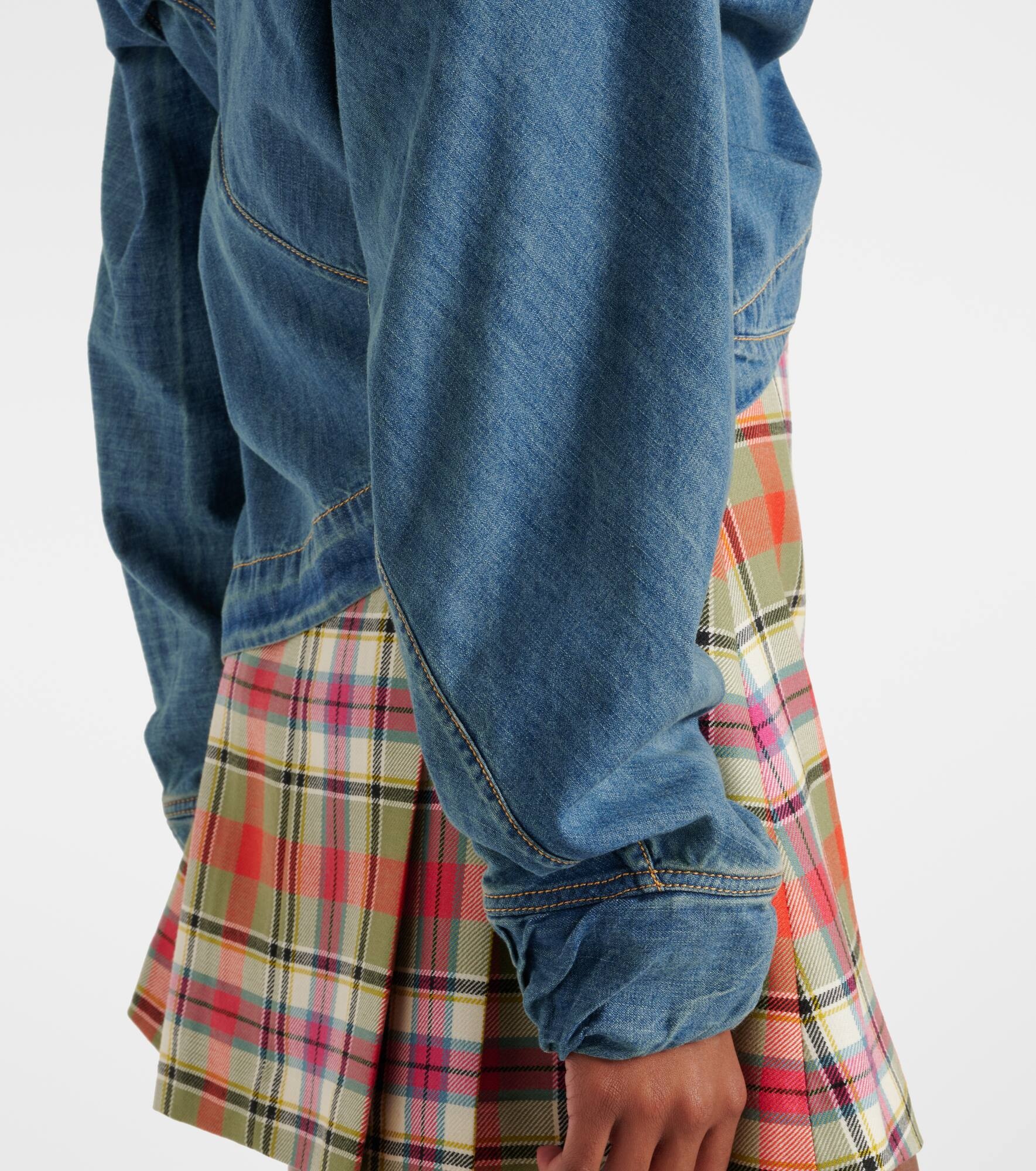 Vivienne Westwood Natalia cotton shirt | mytheresa | REVERSIBLE