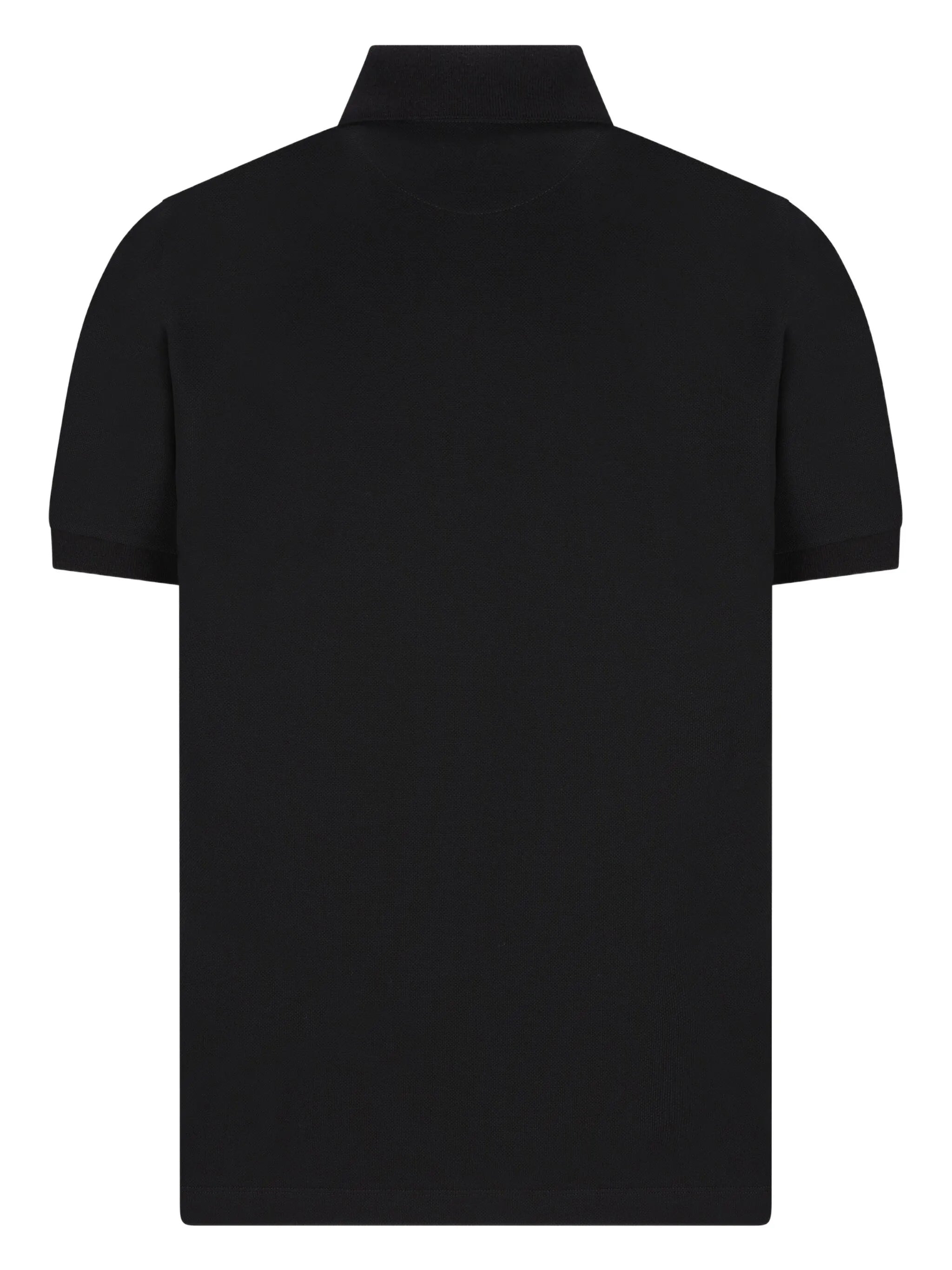 embossed-logo piqué polo shirt - 2