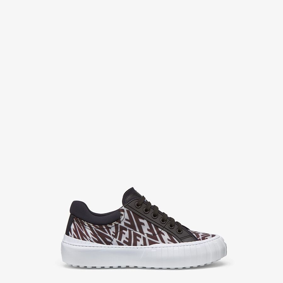 Transparent tech fabric low tops - 1