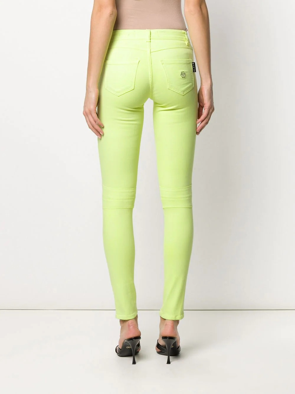 skinny biker jeans - 4