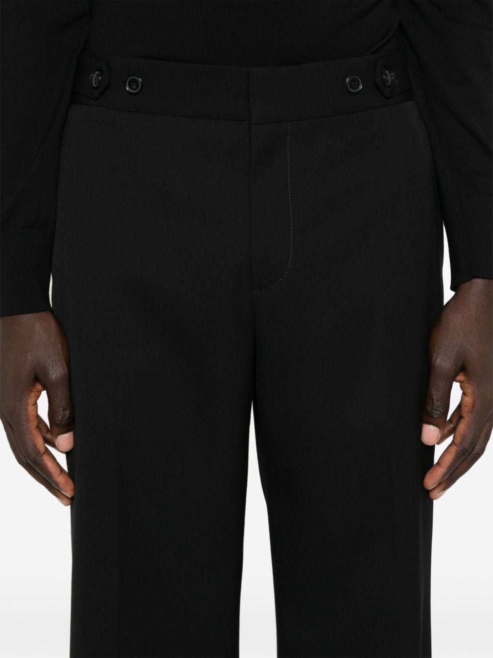 straight-leg trousers - 5